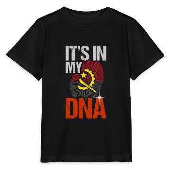 Angola - T-shirt bio MINI CREATOR Stanley/Stella Enfant - noir - Devant - Mikhail (115cm)