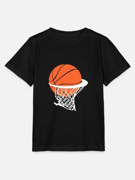 Basketball Korb - Stanley/Stella Kinder T-Shirt MINI CREATOR - Schwarz