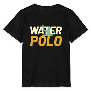 Waterpolo water polo water sports sport - Stanley/Stella MINI CREATOR Kids’ T-Shirt - black - Front - Mikhail (115cm)