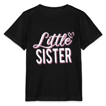 Little sister - Stanley/Stella MINI CREATOR Kids’ T-Shirt - black - Front - Mikhail (115cm)
