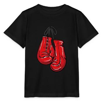 Boxhandschuhe - Stanley/Stella Kinder T-Shirt MINI CREATOR  - Schwarz - Vorne - Mikhail (115cm)