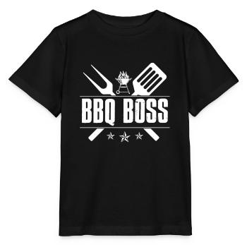 BBQ BBQ Boss - T-shirt bio MINI CREATOR Stanley/Stella Enfant - noir - Devant - Mikhail (115cm)