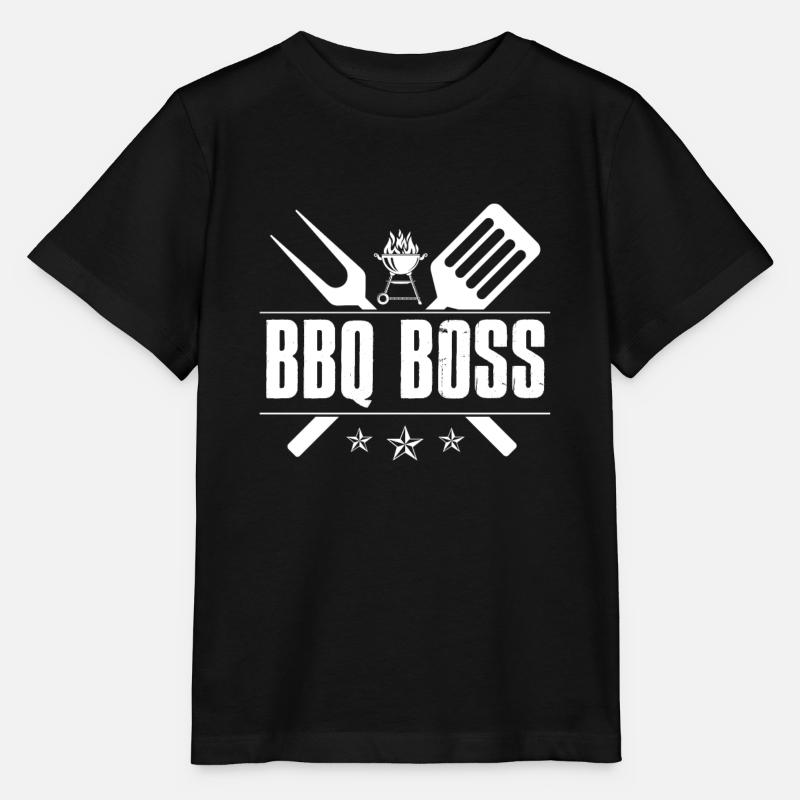 BBQ BBQ Boss - T-shirt bio MINI CREATOR Stanley/Stella Enfant - noir