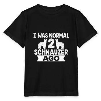 Deux museau chien cadeau - T-shirt bio MINI CREATOR Stanley/Stella Enfant - noir - Devant - Mikhail (115cm)