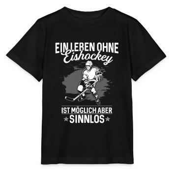 Ein Leben Ohne Eishockey Hockey - Stanley/Stella Kinder T-Shirt MINI CREATOR  - Schwarz - Vorne - Mikhail (115cm)