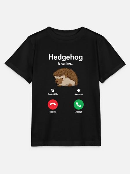 Igel - Stanley/Stella Kinder T-Shirt MINI CREATOR - Schwarz