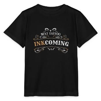 Tattooed gift tattoo tattoo - Stanley/Stella MINI CREATOR Kids’ T-Shirt - black - Front - Mikhail (115cm)