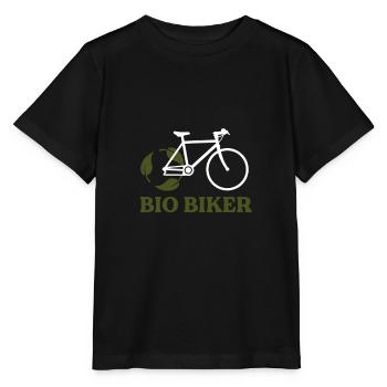 Respectueux de l’environnement Bio Biker VTT Cadeau - T-shirt bio MINI CREATOR Stanley/Stella Enfant - noir - Devant - Mikhail (115cm)
