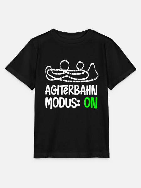 Achterbahn Modus Freak Junkie Freizeitpark - Stanley/Stella Kinder T-Shirt MINI CREATOR - Schwarz
