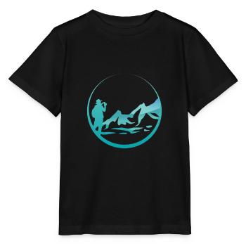 hike - Stanley/Stella MINI CREATOR Kids’ T-Shirt - black - Front - Mikhail (115cm)