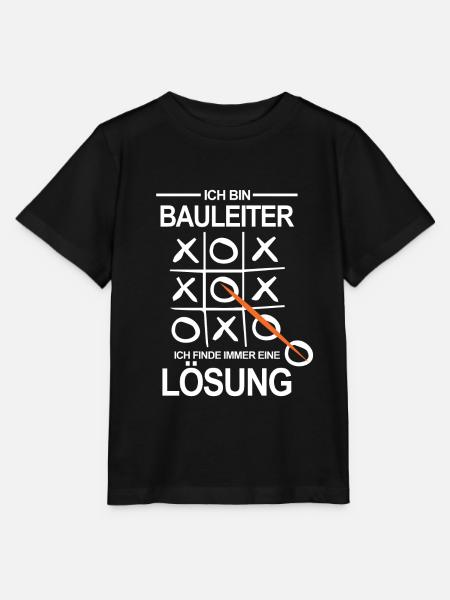 Bauleiter Handwerk - Stanley/Stella Kinder T-Shirt MINI CREATOR  - Schwarz