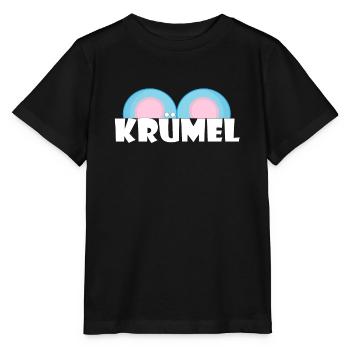 Kosename Krümel Geschenkidee - Stanley/Stella Kinder T-Shirt MINI CREATOR  - Schwarz - Vorne - Mikhail (115cm)