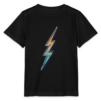 Flash vintage - Stanley/Stella MINI CREATOR Kids’ T-Shirt - black - Front - Mikhail (115cm)