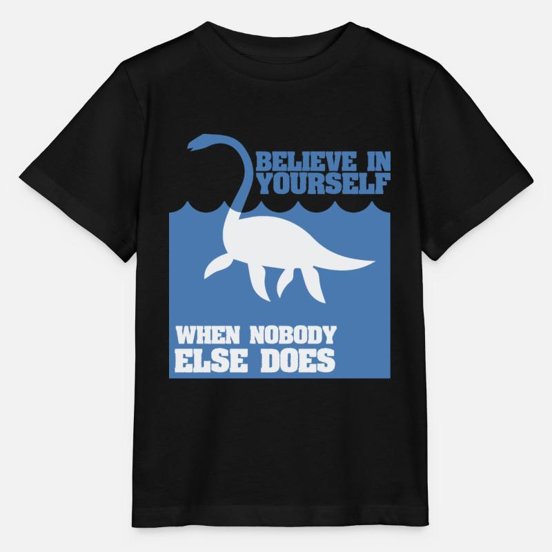 Lochness Nessie Ecosse - T-shirt bio MINI CREATOR Stanley/Stella Enfant - noir