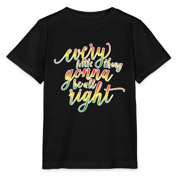 Reggae Rasta Dread Jamaika - Stanley/Stella Kinder T-Shirt MINI CREATOR  - Schwarz - Vorne - Mikhail (115cm)