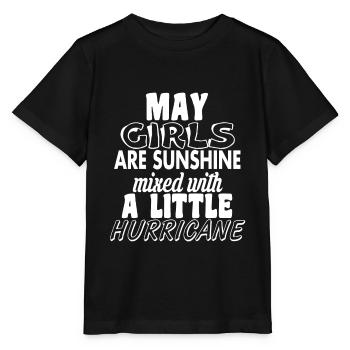 né en mai / anniversaire en mai - T-shirt bio MINI CREATOR Stanley/Stella Enfant - noir - Devant - Mikhail (115cm)