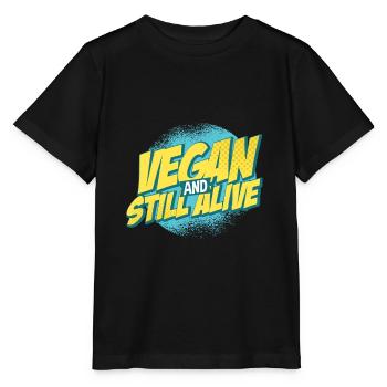 Vegan Veganer - Stanley/Stella Kinder T-Shirt MINI CREATOR  - Schwarz - Vorne - Mikhail (115cm)