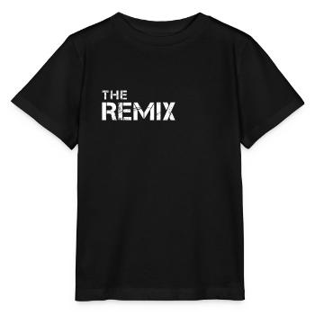 remix avec père/fils/mère/toch - T-shirt bio MINI CREATOR Stanley/Stella Enfant - noir - Devant - Mikhail (115cm)