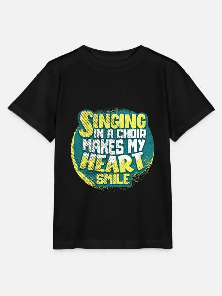 Chor Singen - Stanley/Stella Kinder T-Shirt MINI CREATOR - Schwarz