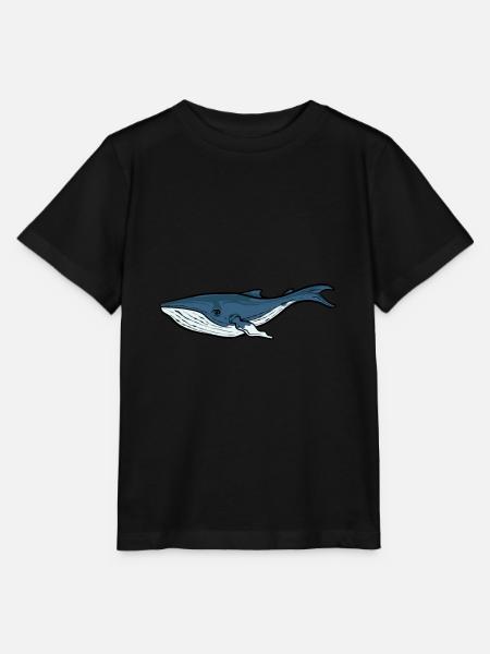 Süße Walarten Für Jeden Walliebhaber - Wal Wale - Stanley/Stella Kinder T-Shirt MINI CREATOR - Schwarz