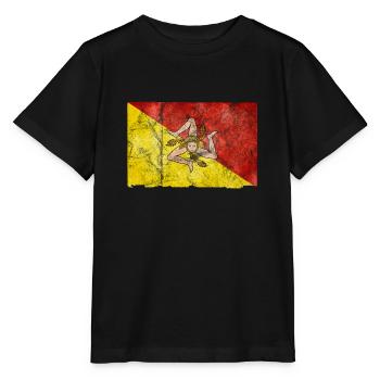 Italy - Stanley/Stella MINI CREATOR Kids’ T-Shirt - black - Front - Mikhail (115cm)
