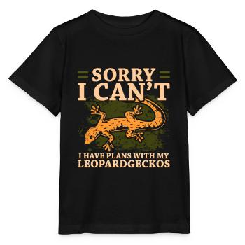 Gecko - Stanley/Stella Kinder T-Shirt MINI CREATOR  - Schwarz - Vorne - Mikhail (115cm)