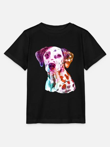 Dalmatiner - Stanley/Stella Kinder T-Shirt MINI CREATOR - Schwarz