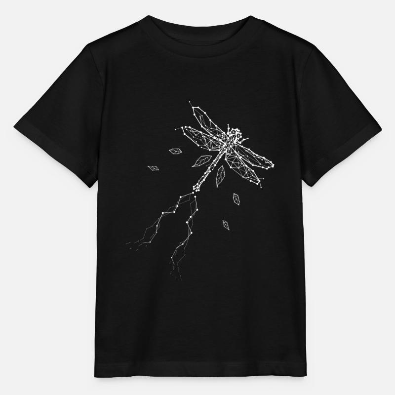 libellule - T-shirt bio MINI CREATOR Stanley/Stella Enfant - noir