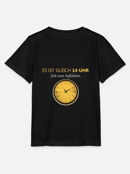 Langschläfer - Stanley/Stella Kinder T-Shirt MINI CREATOR - Schwarz