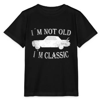 cadeau d'anniversaire drôle disant plus - T-shirt bio MINI CREATOR Stanley/Stella Enfant - noir - Devant - Mikhail (115cm)
