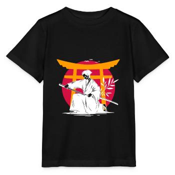 Japan - Stanley/Stella MINI CREATOR Kids’ T-Shirt - black - Front - Mikhail (115cm)