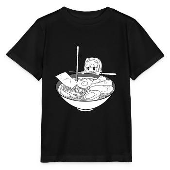 Japan - Stanley/Stella Kinder T-Shirt MINI CREATOR  - Schwarz - Vorne - Mikhail (115cm)