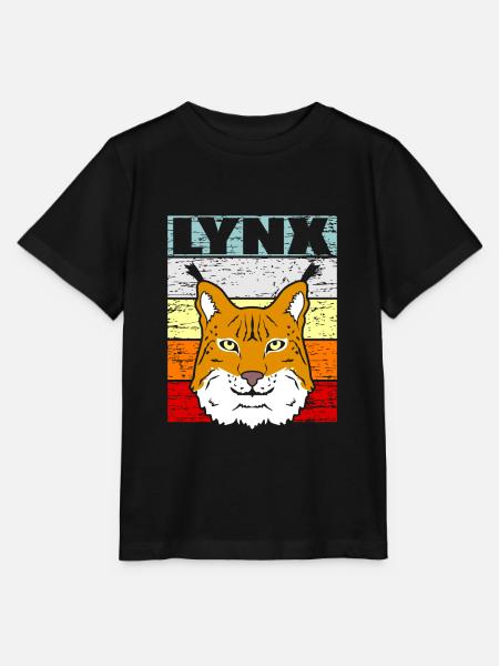 Luchs - Stanley/Stella Kinder T-Shirt MINI CREATOR - Schwarz