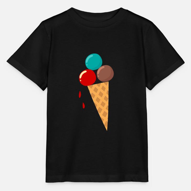 la glace - T-shirt bio MINI CREATOR Stanley/Stella Enfant - noir
