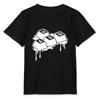 Chemise de joueur d'ordinateur de jeu cadeau drôle - T-shirt bio MINI CREATOR Stanley/Stella Enfant - noir - Devant - Mikhail (115cm)