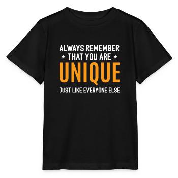 Lustiges Zitat - Stanley/Stella Kinder T-Shirt MINI CREATOR  - Schwarz - Vorne - Mikhail (115cm)