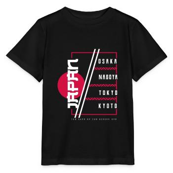 Japan - Stanley/Stella MINI CREATOR Kids’ T-Shirt - black - Front - Mikhail (115cm)