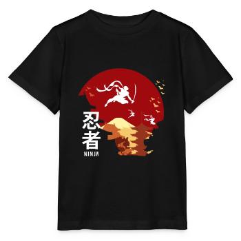 Japan - Stanley/Stella MINI CREATOR Kids’ T-Shirt - black - Front - Mikhail (115cm)