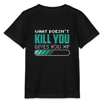 Chemise de joueur d'ordinateur de jeu cadeau drôle - T-shirt bio MINI CREATOR Stanley/Stella Enfant - noir - Devant - Mikhail (115cm)