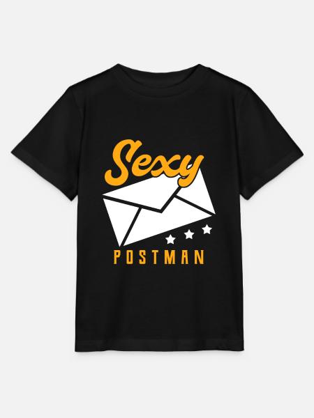 Postbote - Stanley/Stella Kinder T-Shirt MINI CREATOR - Schwarz