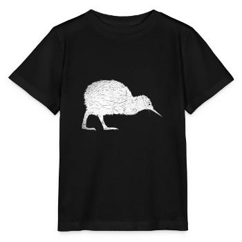 Neuseeland Backpacker - Stanley/Stella Kinder T-Shirt MINI CREATOR  - Schwarz - Vorne - Mikhail (115cm)