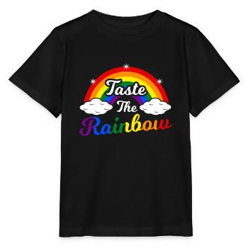 arc en ciel - T-shirt bio MINI CREATOR Stanley/Stella Enfant - noir - Devant - Mikhail (115cm)