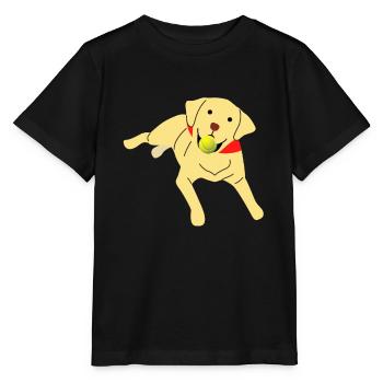 Labrador - T-shirt bio MINI CREATOR Stanley/Stella Enfant - noir - Devant - Mikhail (115cm)