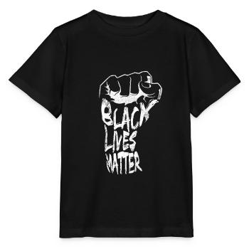 Chemise Black Lives Matter Faust - T-shirt bio MINI CREATOR Stanley/Stella Enfant - noir - Devant - Mikhail (115cm)