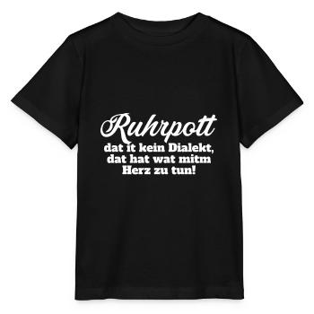 Ruhrpott Geschenk - Stanley/Stella Kinder T-Shirt MINI CREATOR  - Schwarz - Vorne - Mikhail (115cm)