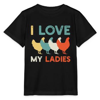 Poulailler - T-shirt bio MINI CREATOR Stanley/Stella Enfant - noir - Devant - Mikhail (115cm)