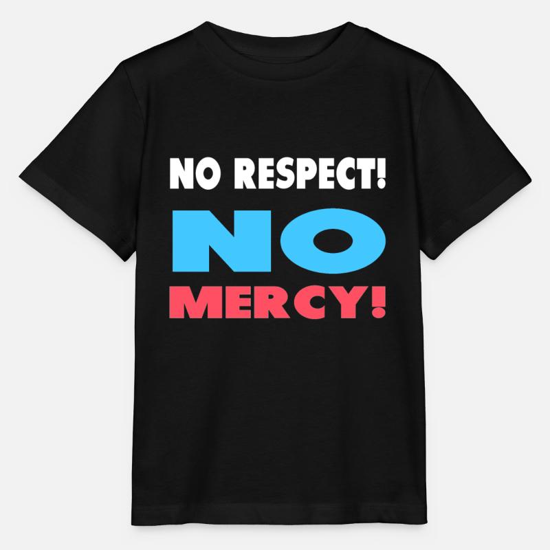 Pas de respect! Pas de pitié! - T-shirt bio MINI CREATOR Stanley/Stella Enfant - noir