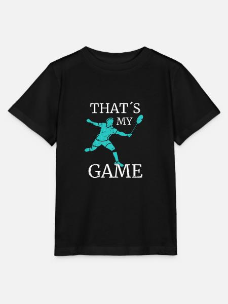 Badminton - Stanley/Stella Kinder T-Shirt MINI CREATOR - Schwarz