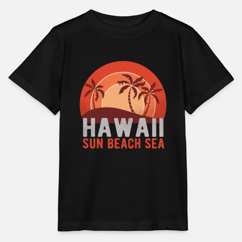 Hawaii - T-shirt bio MINI CREATOR Stanley/Stella Enfant - noir