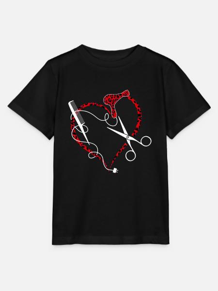 Friseurin Meister Gesellin - Stanley/Stella Kinder T-Shirt MINI CREATOR  - Schwarz